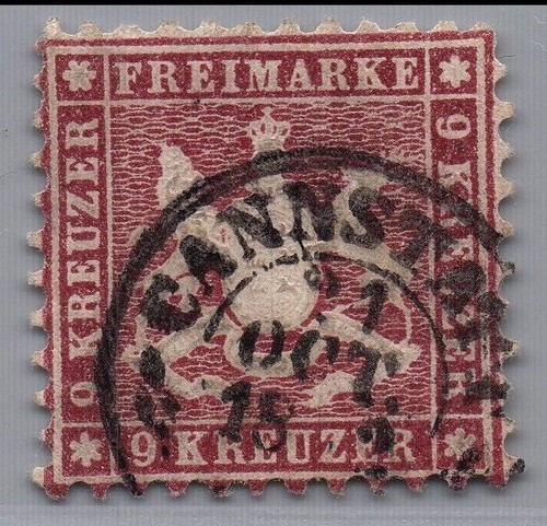 Wurtemberg michel numéro - wurtemberg,
