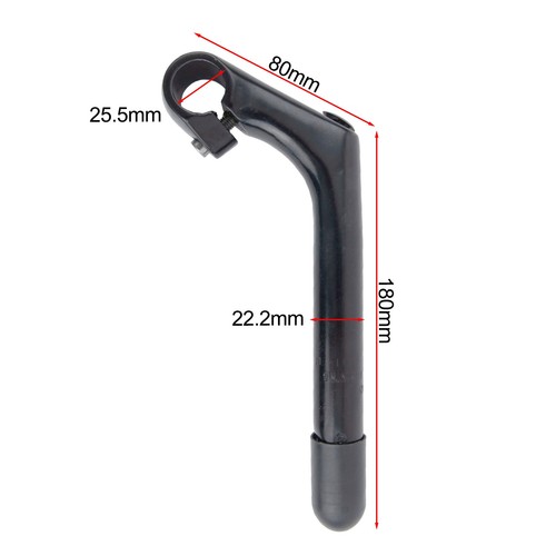 Tige vélo col cygne en - de, de