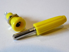 Lot Fiche Banane 4mm Mâle +