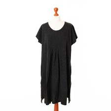 Robe noire à manches courtes femme GUDRUN SJODEN taille XL 12217