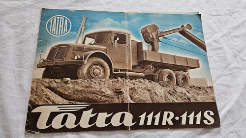 1956 brochure prospekt tatra - prospekt,