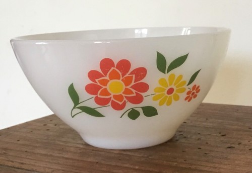 Arcopal bol motif fleurs - bol, de