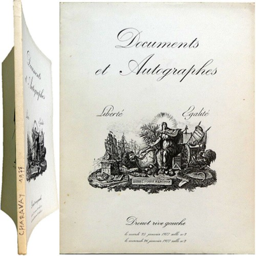 Documents autographes - et,