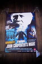 JOHN CARPENTER NIGHT SHOW French Moyenne Rolled Movie Poster Original 2014