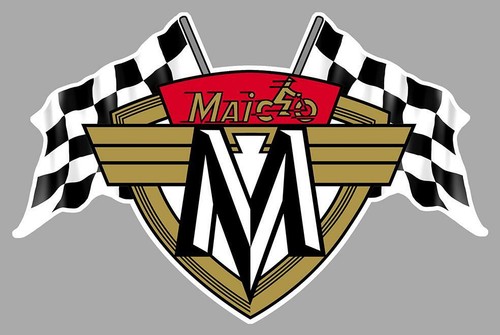 Maico flags sticker - sticker, vinyle