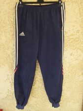 Pantalon ADIDAS SATELLITE vintage années 90 pant sport bleu marine 180 L