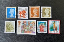 Lot de 8 timbres du Royaume-Uni années diverses United Kingdom Stamps A63