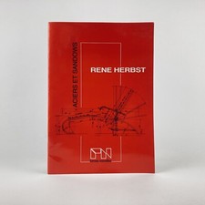 RENÉ HERBST : ACIERS & SANDOWS . FORMES NOUVELLES . RARE CATALOGUE CIRCA 1985