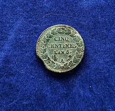 5 Centimes Dupré - L'an 5 -