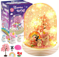Lampe de Nuit Personnalisable pour Enfants - Kit Créatif Veilleuse Licorne DIY