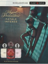 Publicité papier- advertising paper - Agent provocateur (revue petit format)