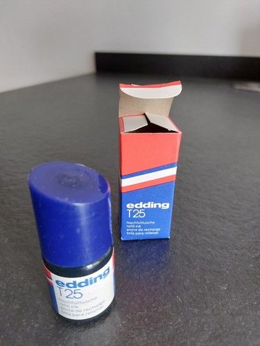 Encre bleue recharge pour - bleue,