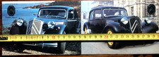 Lot 2 CARTES POSTALES CITROEN TRACTION 11 BL - 15 / 6 CYLINDRES - Cinquantenaire
