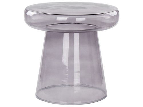 Table appoint ronde verre - table, en