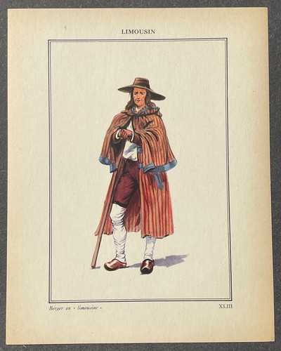 Costumes régionaux limousin - régionaux,