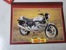 Carte Fiche Moto Passion Édition Atlas Honda Cbx 1000