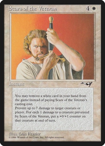 Mtg magic scars - mtg, veteran
