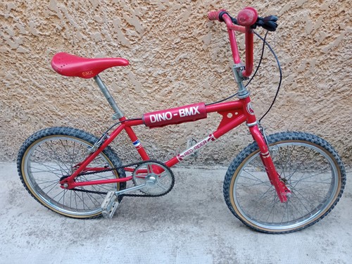 Bmx vintage red rider - vintage, made