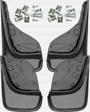 4x bavettes noires arrière +