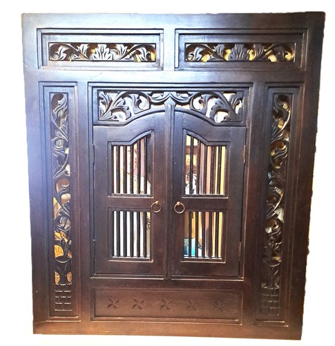 Miroir fenêtre balinais - miroir, en