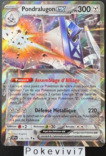 Carte pokemon pondralugon - pokemon,