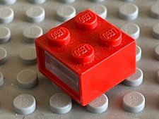 Brique Lumineuse LEGO red Electric Light Brick 4,5 V ref x450c01 08010cc01