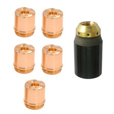 Pour SL60 Pour SL100 Découpeur Plasma Torche Consommables 6 Boucliers et 1 Bouc