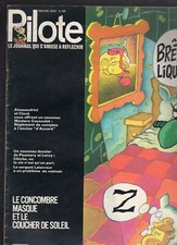 JOURNAL PILOTE N°596 1971 LE CONCOMBRE MASQUE BORIS KARLOFF Lucky luke astérix