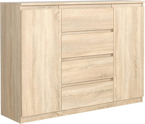 Commode chêne sonoma - chêne-sonoma, avec