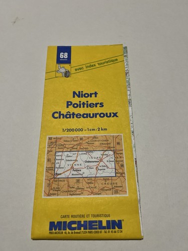 Michelin carte routière 68 - michelin, n°68