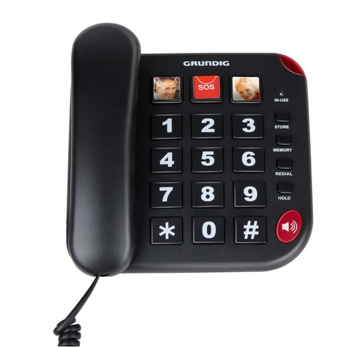 Grundig téléphone fixe - téléphone,