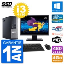 PC Dell 9020 SFF Ecran 22"