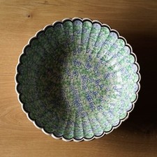 Saladier ancien chantourné en