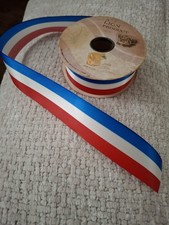 Ancien Ruban Bleu Blanc Rouge