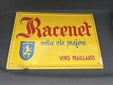 Plaque Tôle Publicitaire