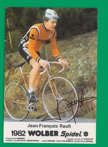 Cyclisme carte cycliste jean - cycliste,
