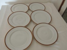 6 ANCIENNES ASSIETTES PLATES PORCELAINE LIMOGES HAVILAND