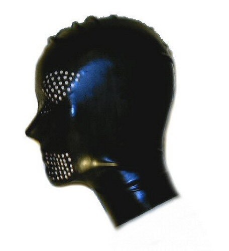Cagoule latex masque in - en,