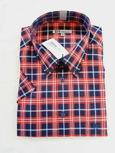 Chemise noir rouge - chemise, neuve