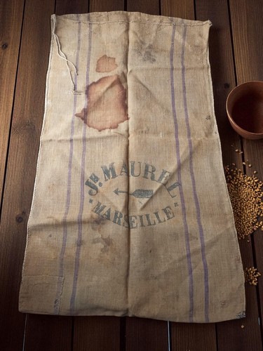 Sac ancien toile jute je - toile, de