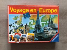 Voyage en Europe RAVENSBURGER pour pieces/incomplet
