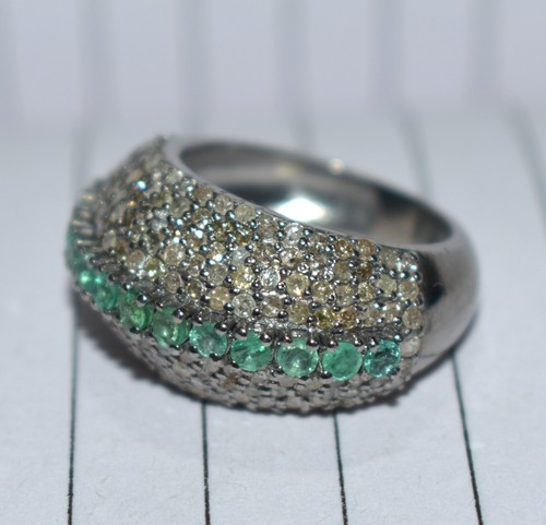 Bague vintage émeraude - vintage,