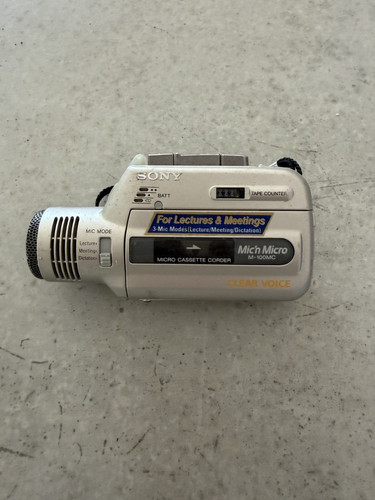 Sony micro 100mc - micro, m-100mc