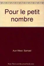 Pour le petit nombre -