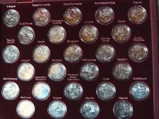 COFFRET complet 27x10€ neuves en argent des RÉGIONS 2011