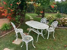 salon de jardin en Fonte Aluminium