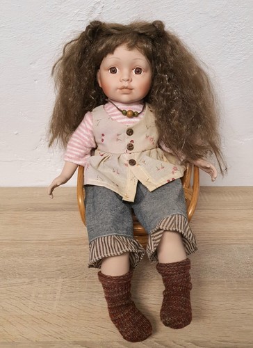 Poupée artiste porcelaine - d'artiste,