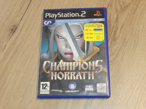 Jeu ps2 champions norrath - jeu,