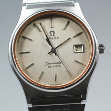 Montre Homme Vintage 1978 OMEGA Seamaster Quartz Cal.1342 Argent 35mm...