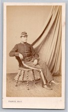 CDV 1865 Le Blanc, Elève officier école Impériale Militaire Saint Cyr Photo